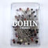 Atelier Brunette - Murano Glass head Pins | Set 80